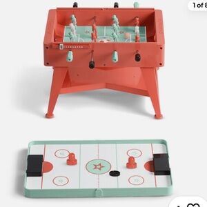 American girl Tabletop Air Hockey/ping pong/fooseball game.